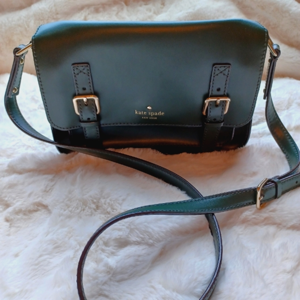 Green Kate Spade Cross Body Bag